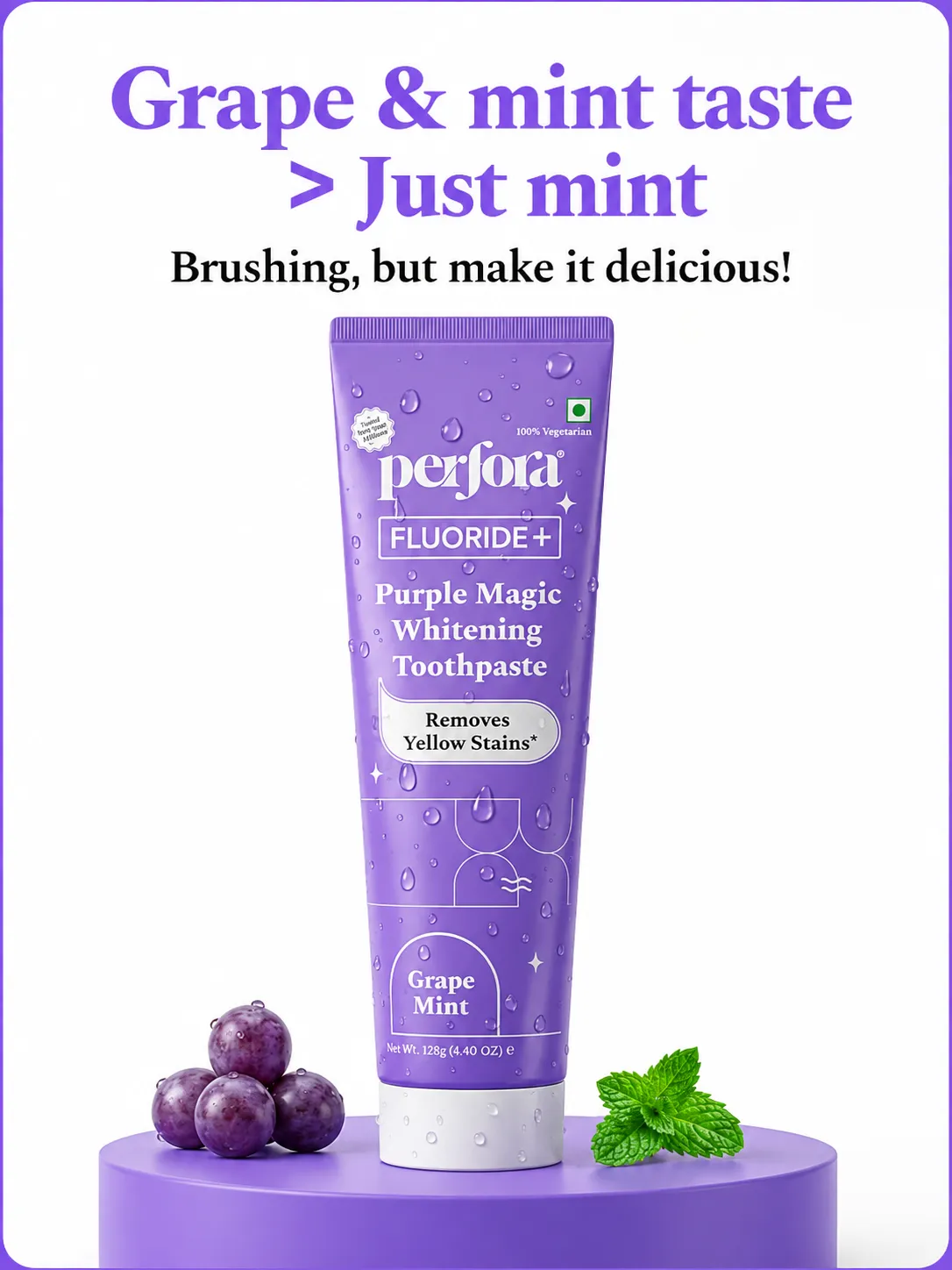 Purple Magic Whitening Toothpaste product
